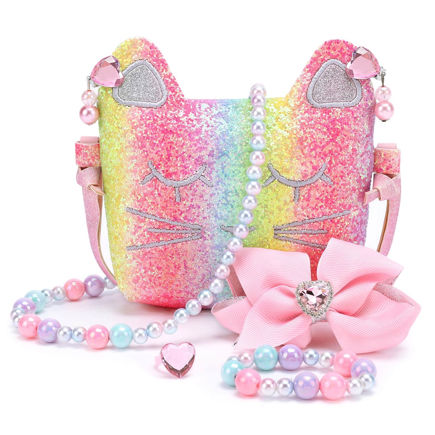 Dress Up Jewelry Purse Set
