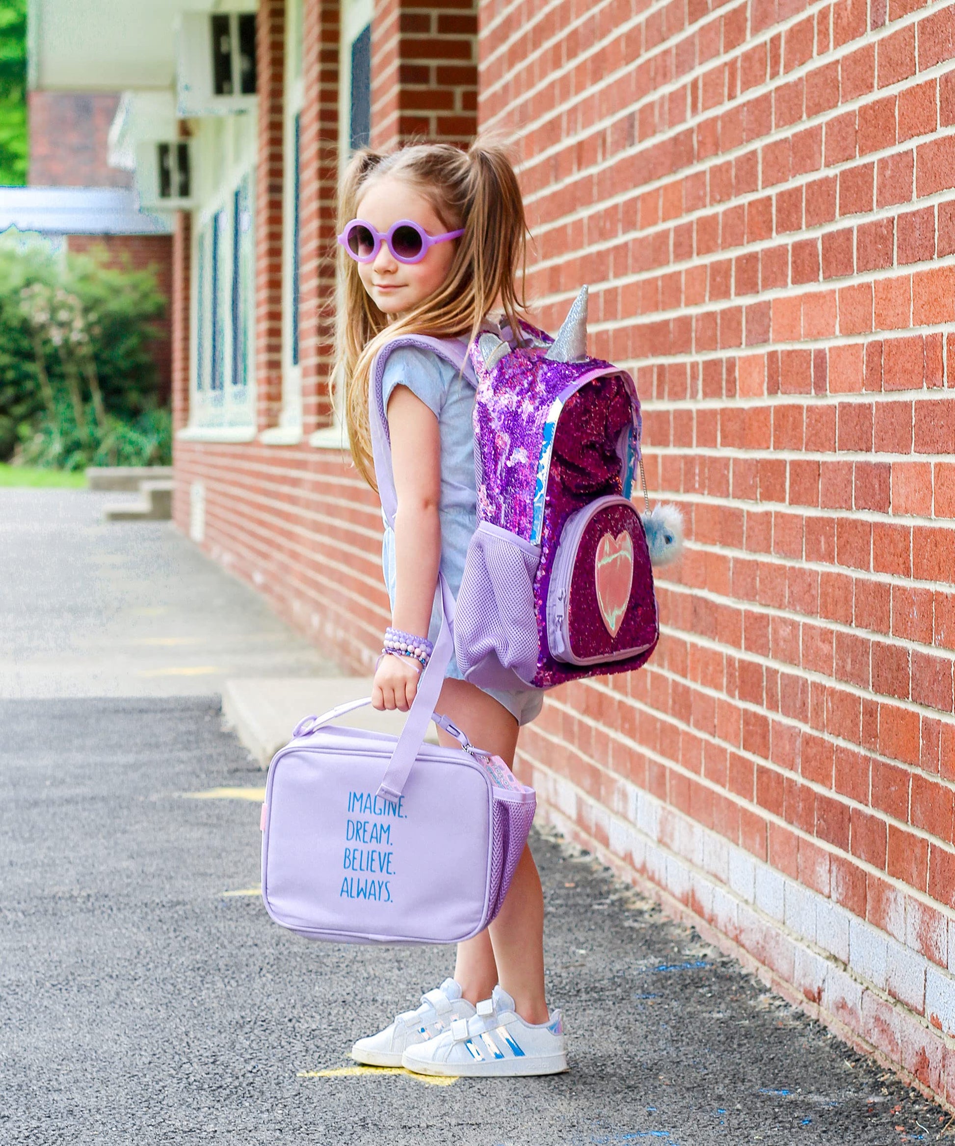 Shining Unicorn schoolbag Mibasies