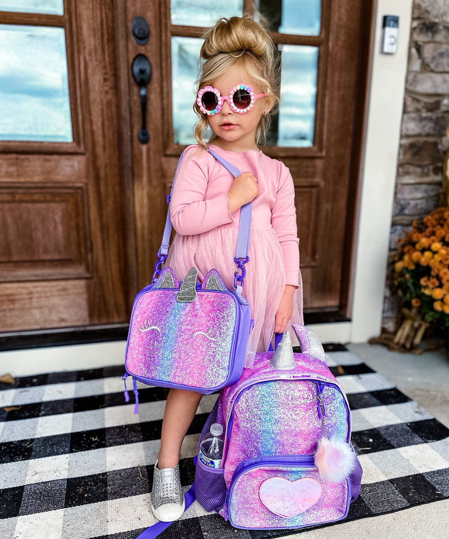 Unicorn Mix Rainbow lunchbox Mibasies