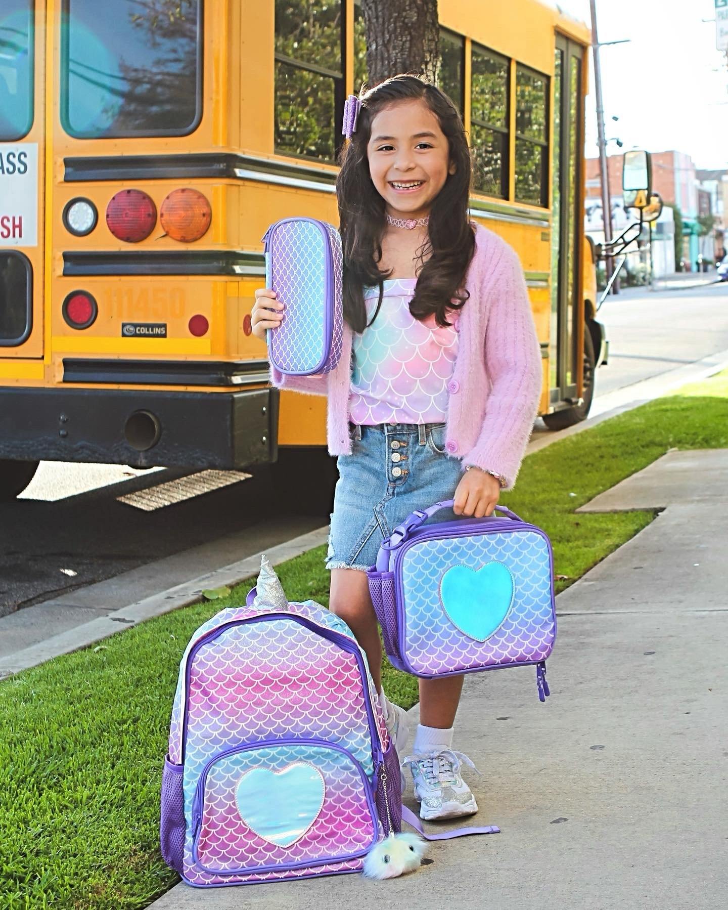 Mermaid Pencil Pouch Mibasies