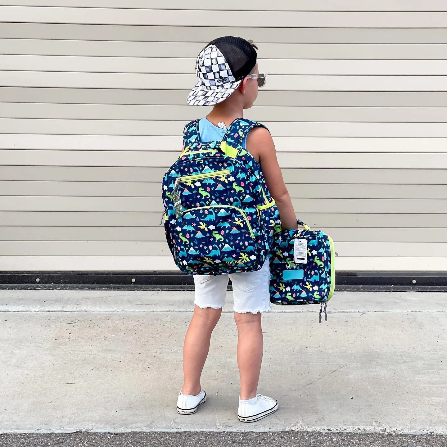Mr. Dino Backpack schoolbag Mibasies