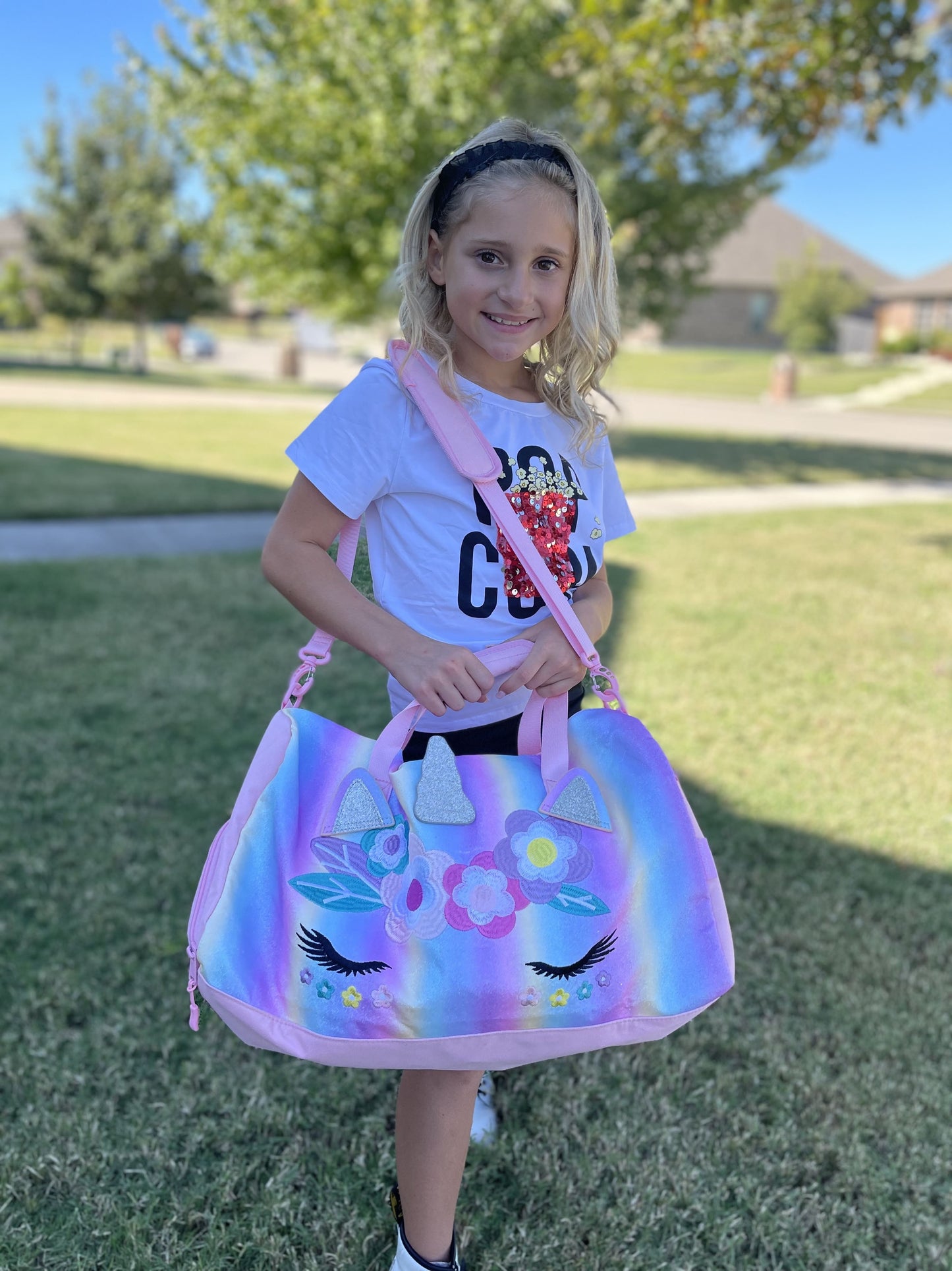 Unicorn Duffle Bags for Girls Duffle Bag Mibasies