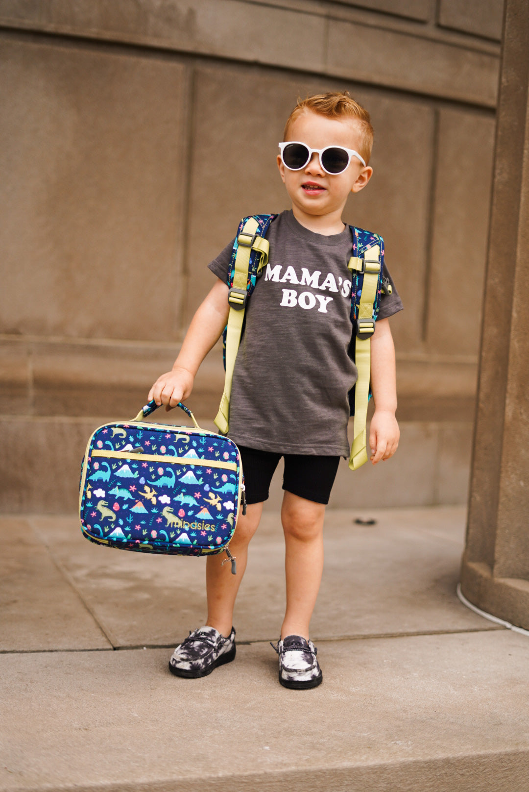 Mr. Dino Backpack schoolbag Mibasies