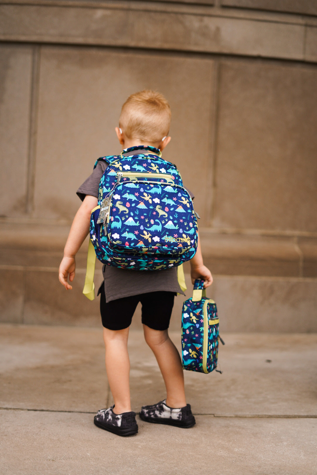 Mr. Dino Backpack schoolbag Mibasies
