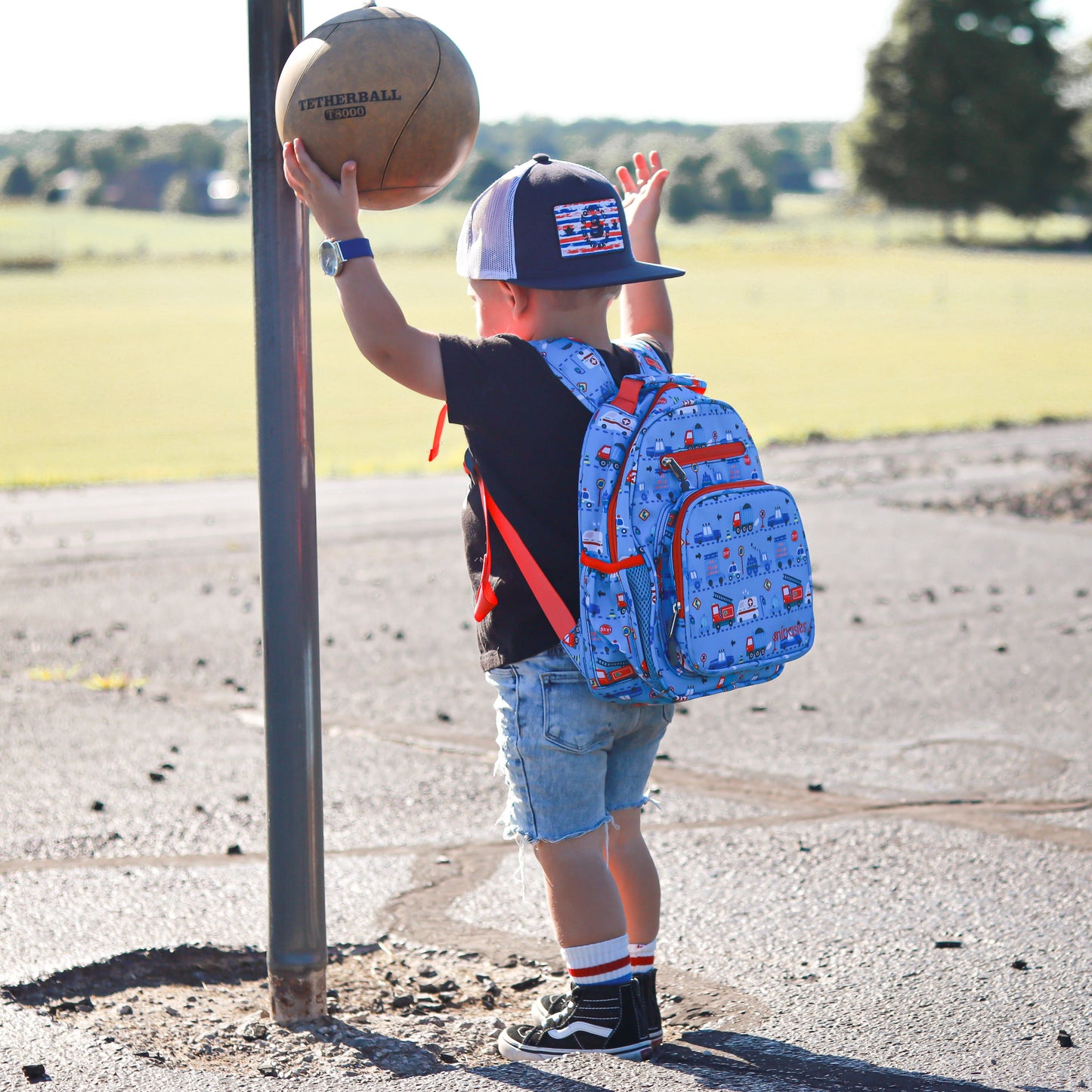 Mr. Dino Backpack schoolbag Mibasies