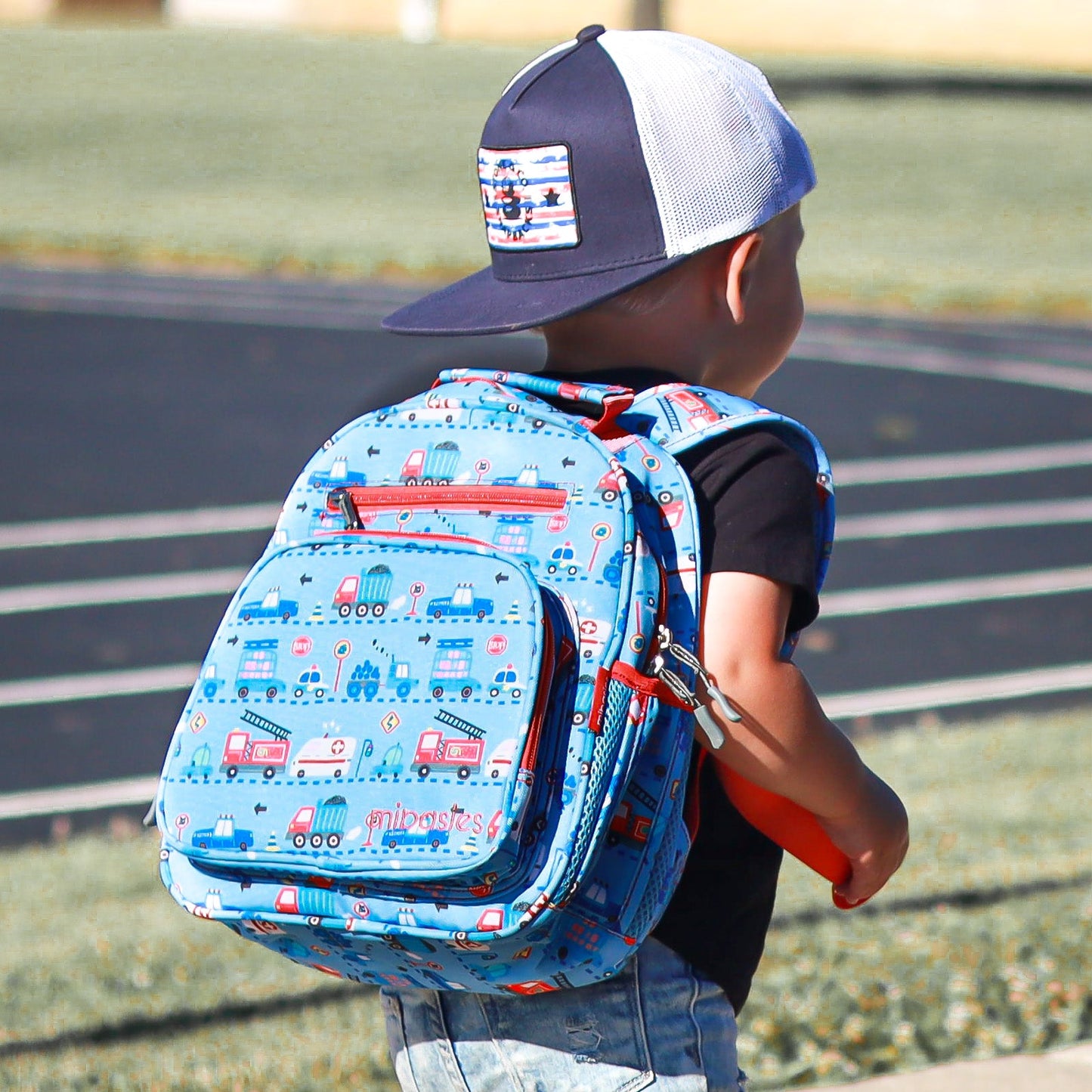 Mr. Dino Backpack schoolbag Mibasies
