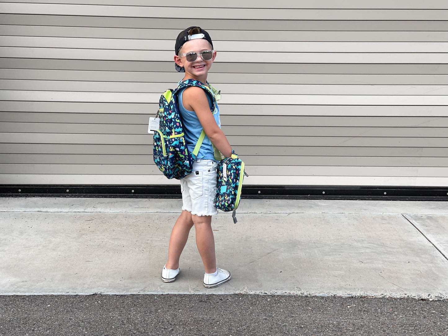 Mr. Dino Backpack schoolbag Mibasies