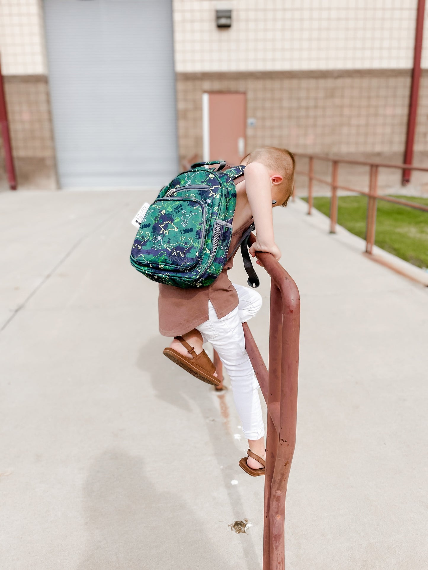 Mr. Dino Backpack schoolbag Mibasies
