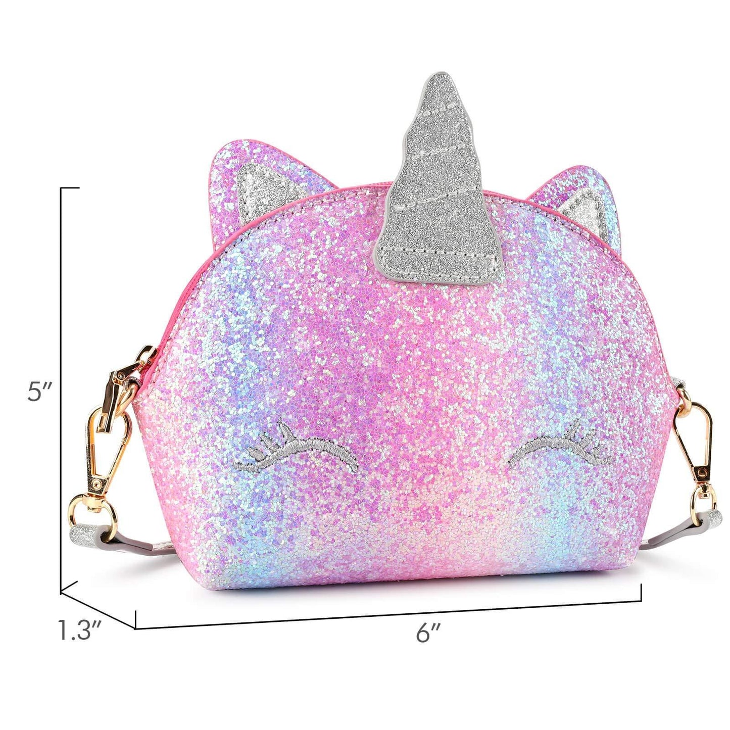 Unicorn Glitter Purse PURSE Mibasies