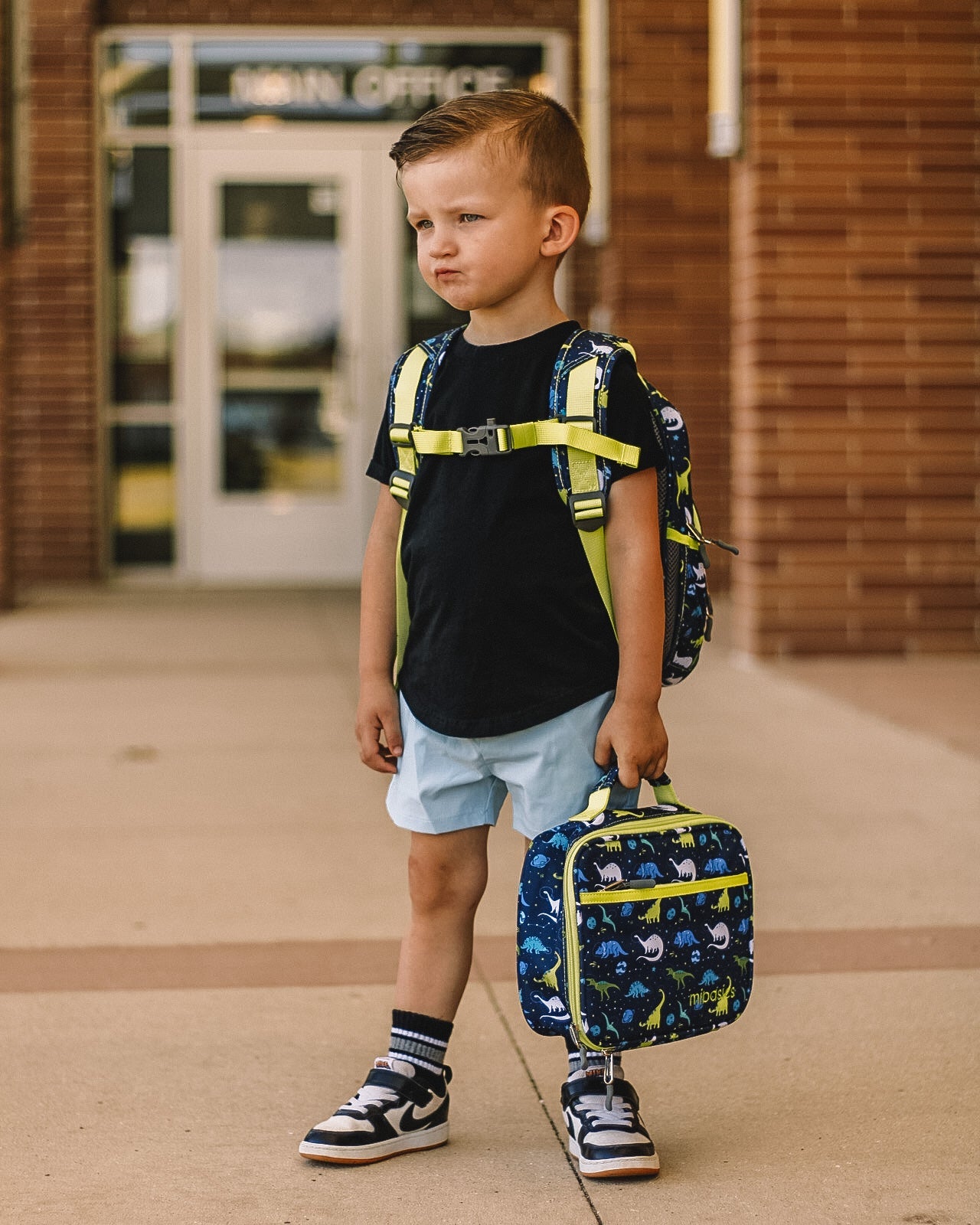 Mr. Dino Backpack schoolbag Mibasies