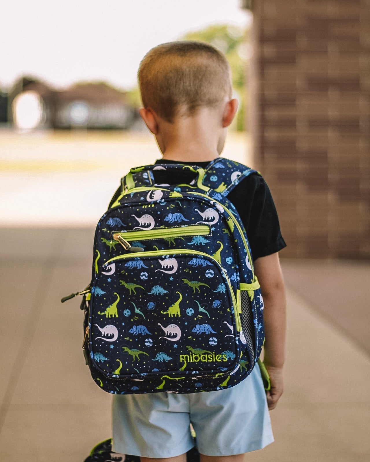 Mr. Dino Backpack schoolbag Mibasies