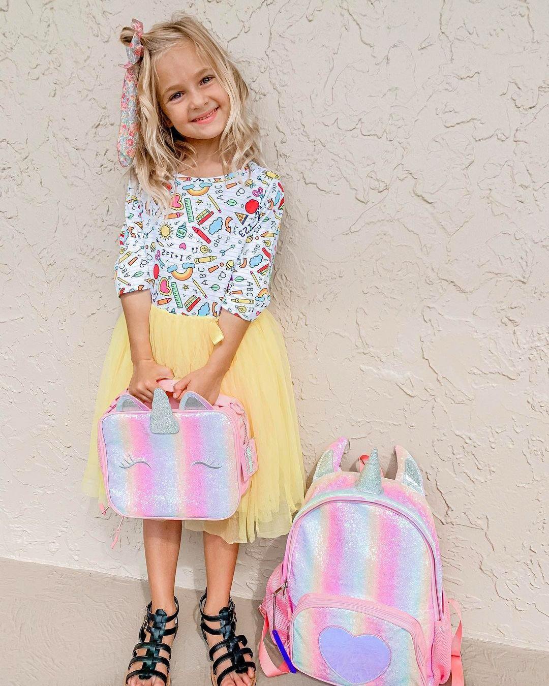 Unicorn Mix Rainbow lunchbox Mibasies