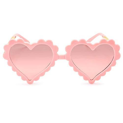 Flower Heart Shaped Sunnies Sunnies Mibasies Fl Pink 