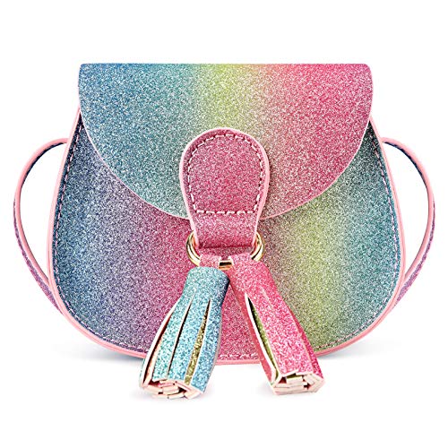 Tassel Mini bag Crossbody Bag Mibasies Small Glitter Rainbow 