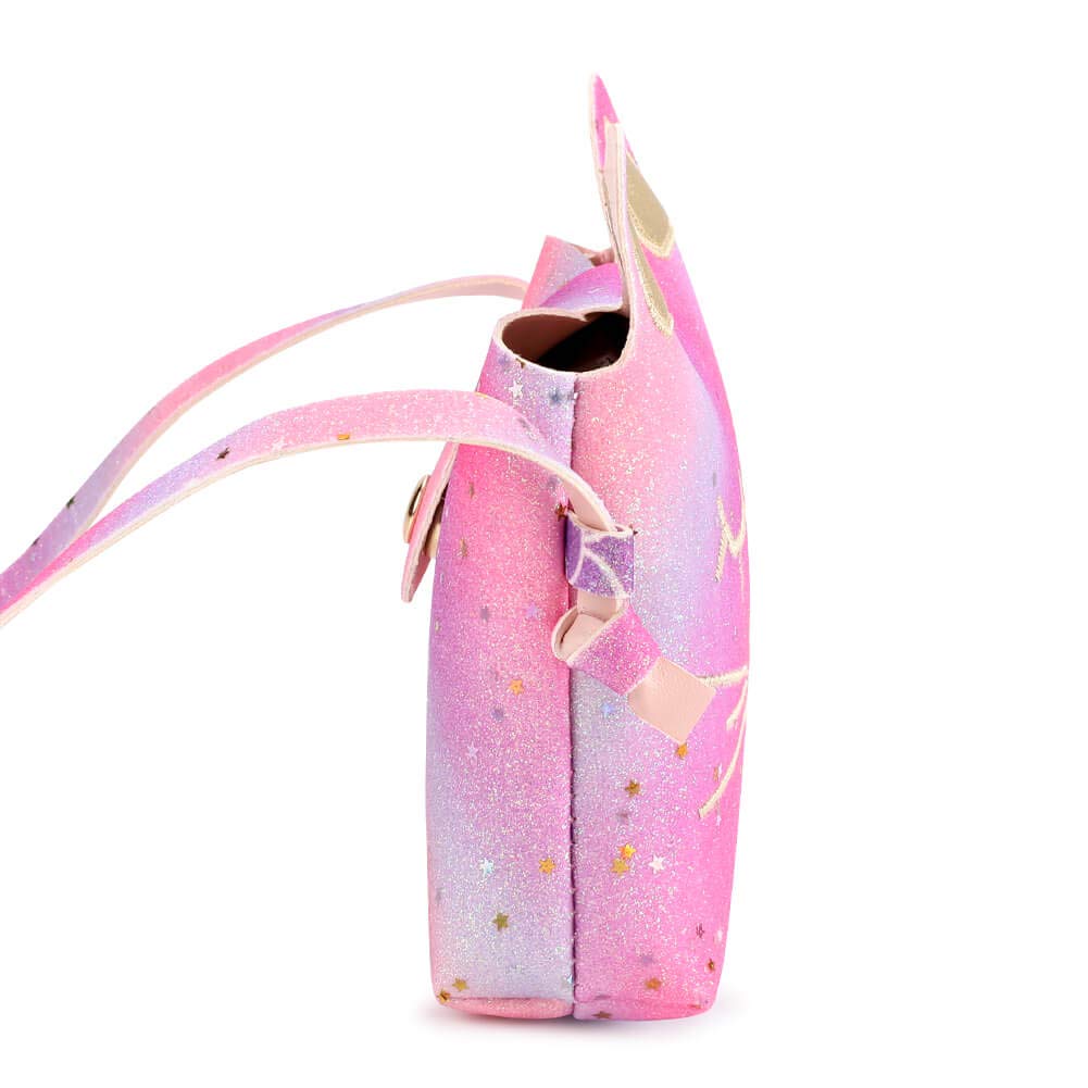 Girl Purse Rainbow opalescent Unicorn ~ Crossbody Ombre Pink, Bundle #2 |  eBay