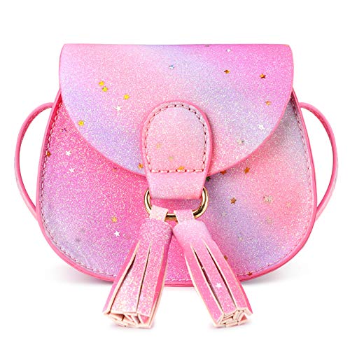Tassel Mini bag Crossbody Bag Mibasies Medium Pink Purple Rainbow 