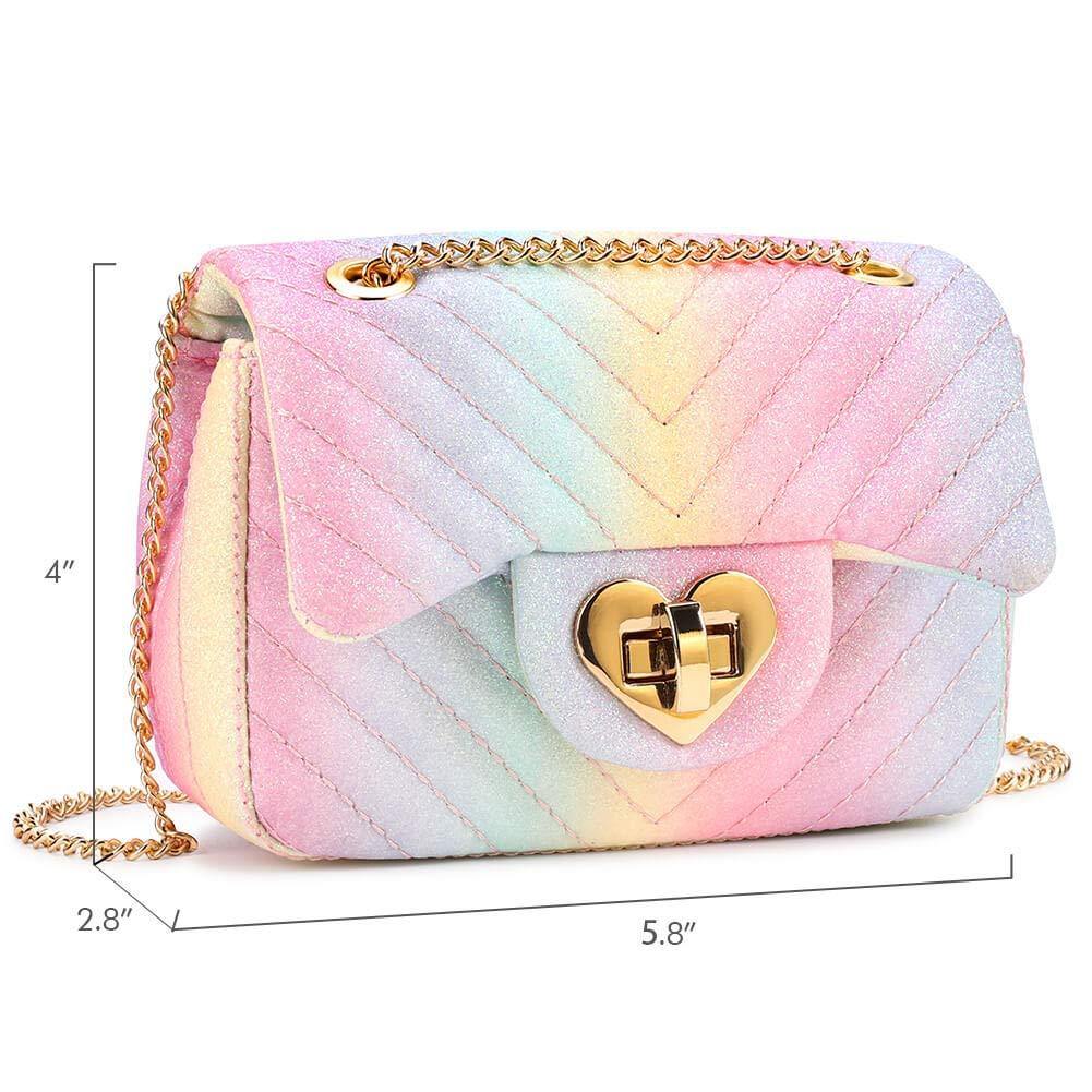 Mini Heart Shaped Crossbody Bags For Teen Girls Handbag Pu Leather Coin  Change Purse For Toddlers Little Girls