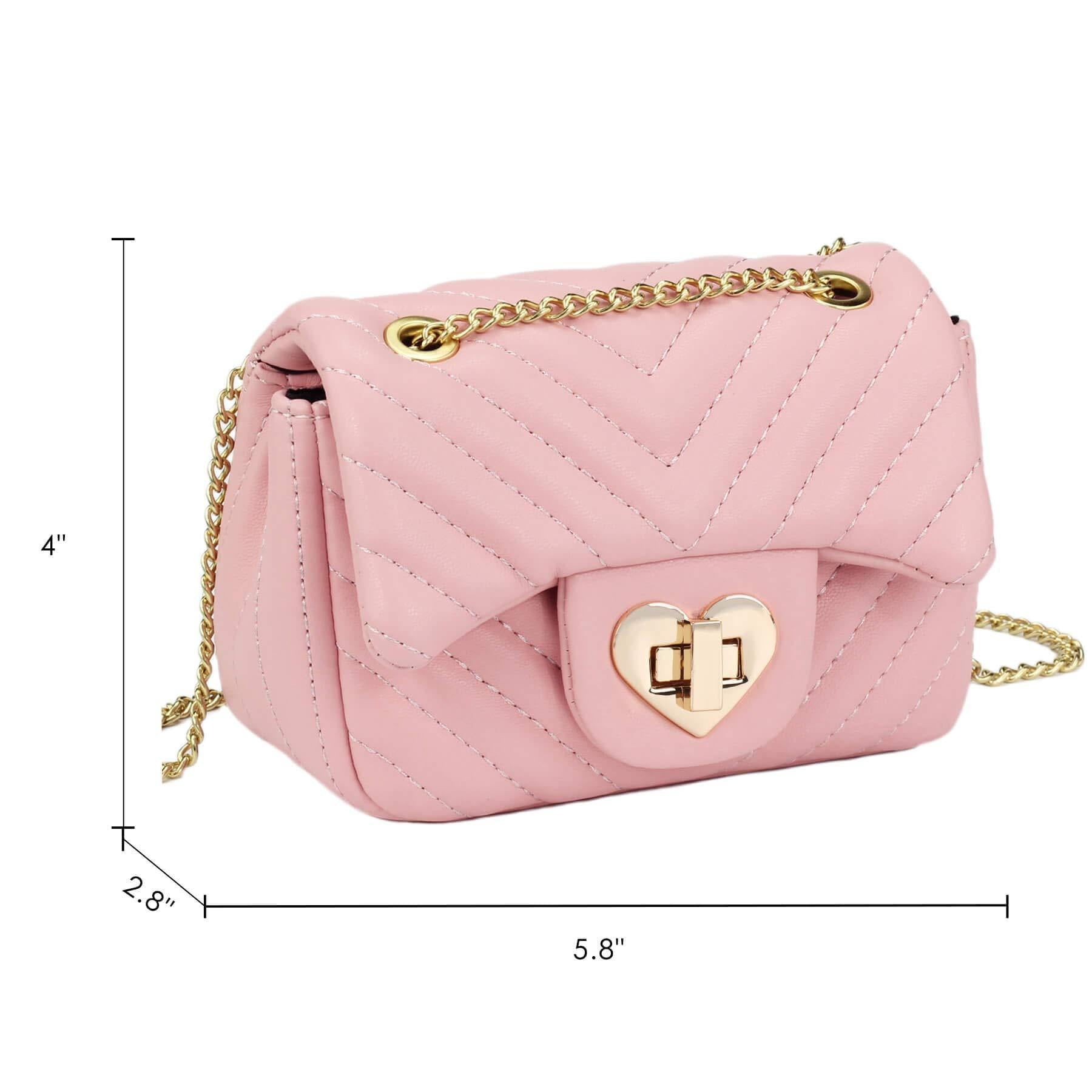 Guess Kobo Maxi Quilted Purse Pink | Cilento Designer Wear