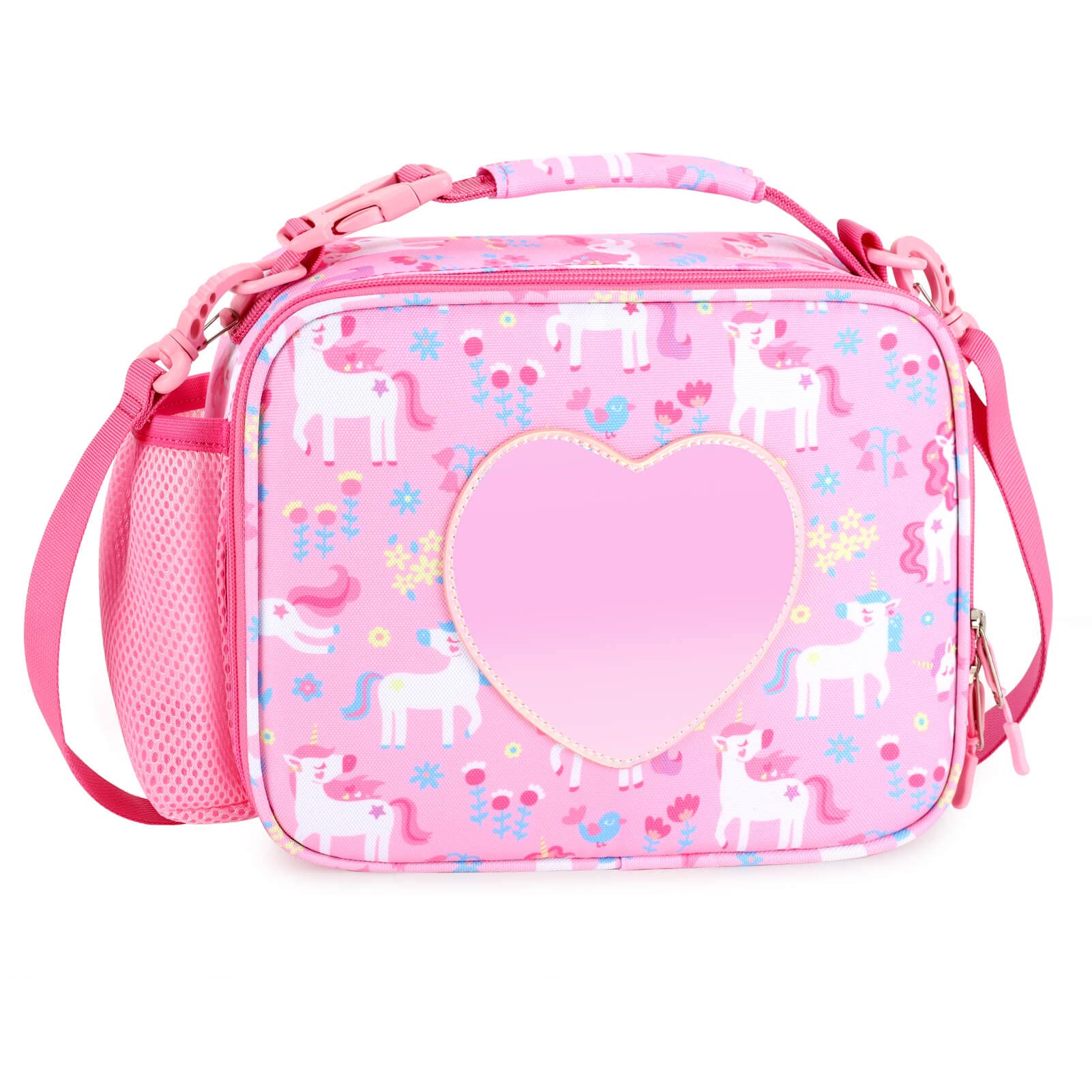 Buy mibasies Kids Insulated Lunch Box for Girls Rainbow Unicorn Lunch Bag  for School (Pink Blue Rainbow) Online at desertcartINDIA