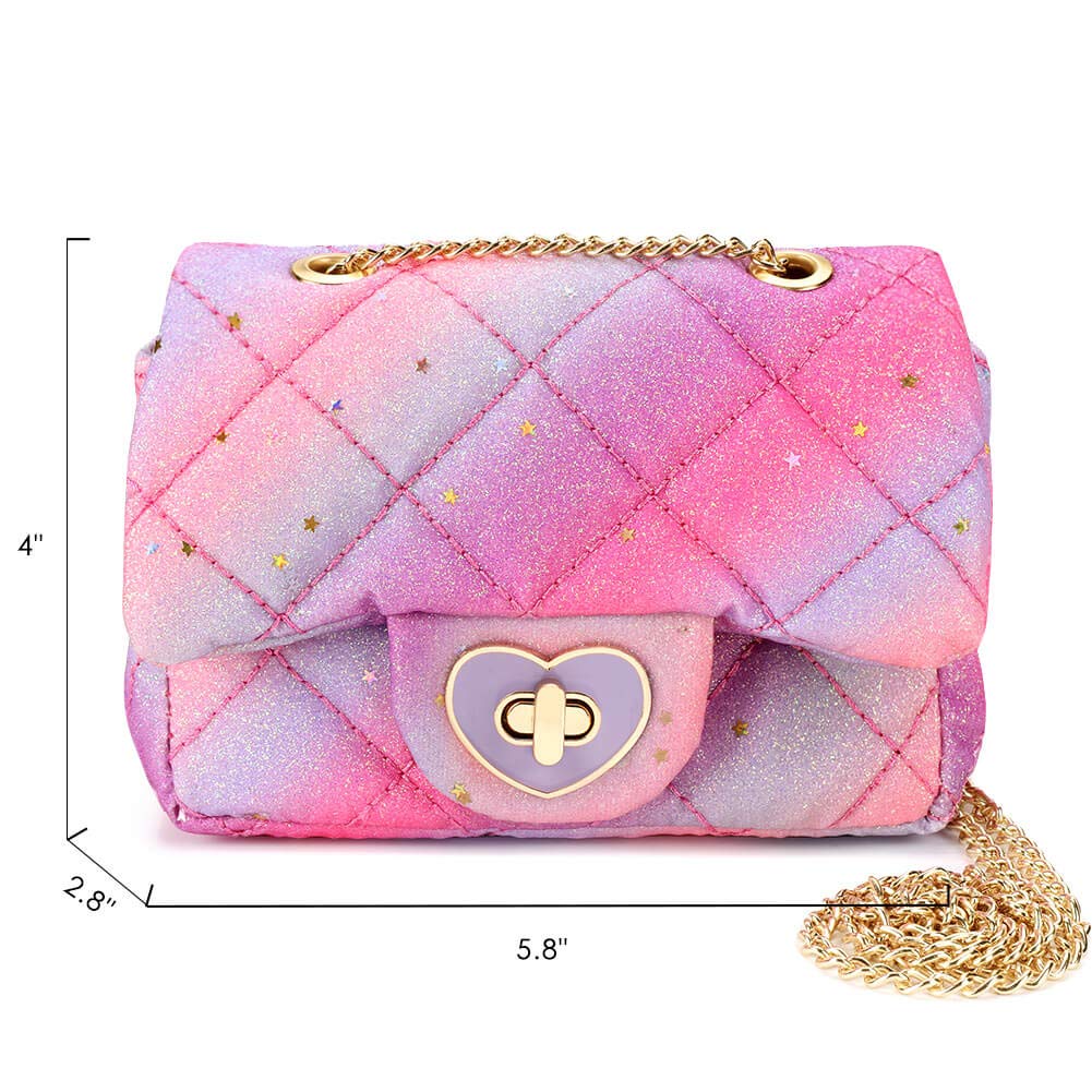 I gasped when I saw this BEBE Purse! It was so PINK, SPARKLY & DAINTY