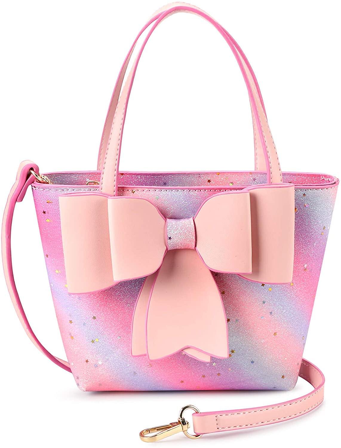 Rainbow Tote handbag Handbag Mibasies Pink Purple Rainbow 
