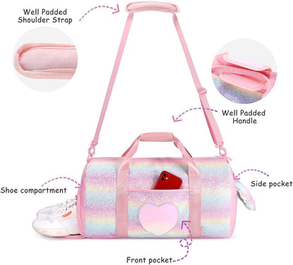 Waterproof Duffle Bags for Girls-@Cali Kira Duffle Bag Mibasies 
