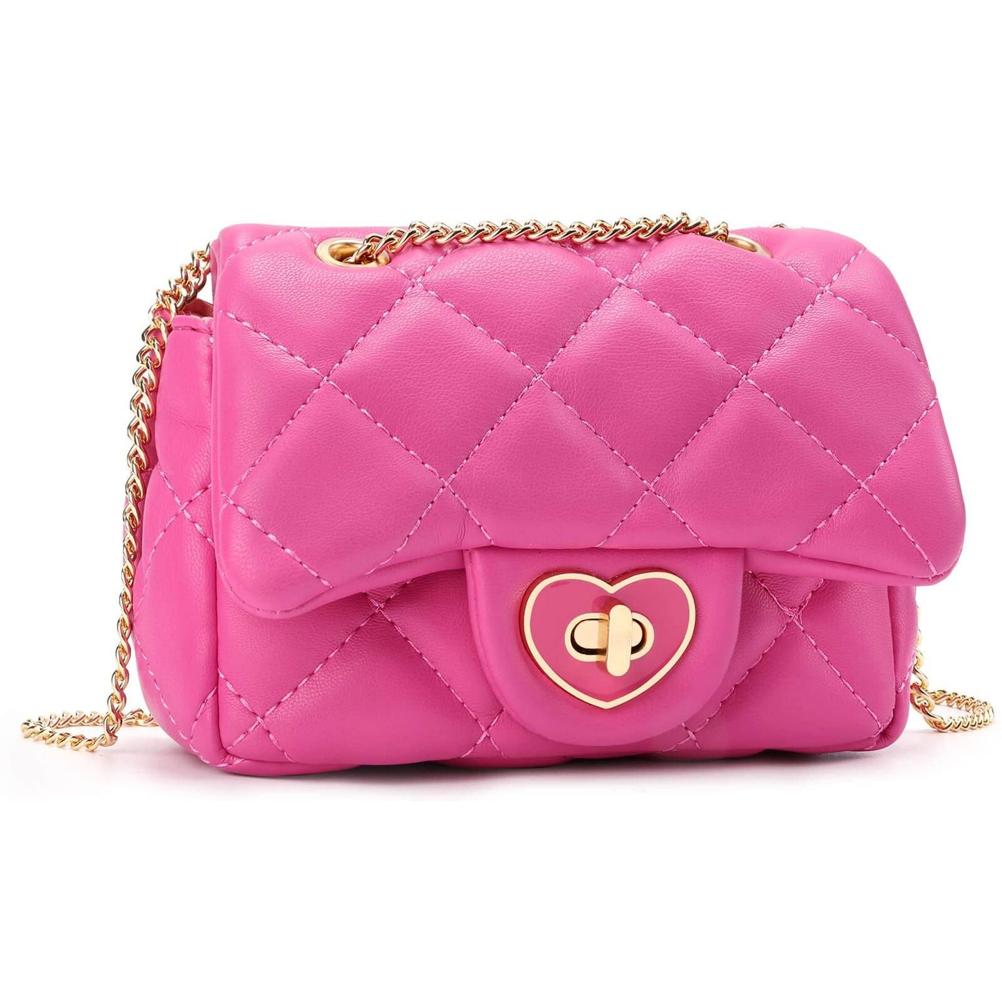 Giry Girls Crossbody Bag Mibasies Small Lambskin Hot Pink 