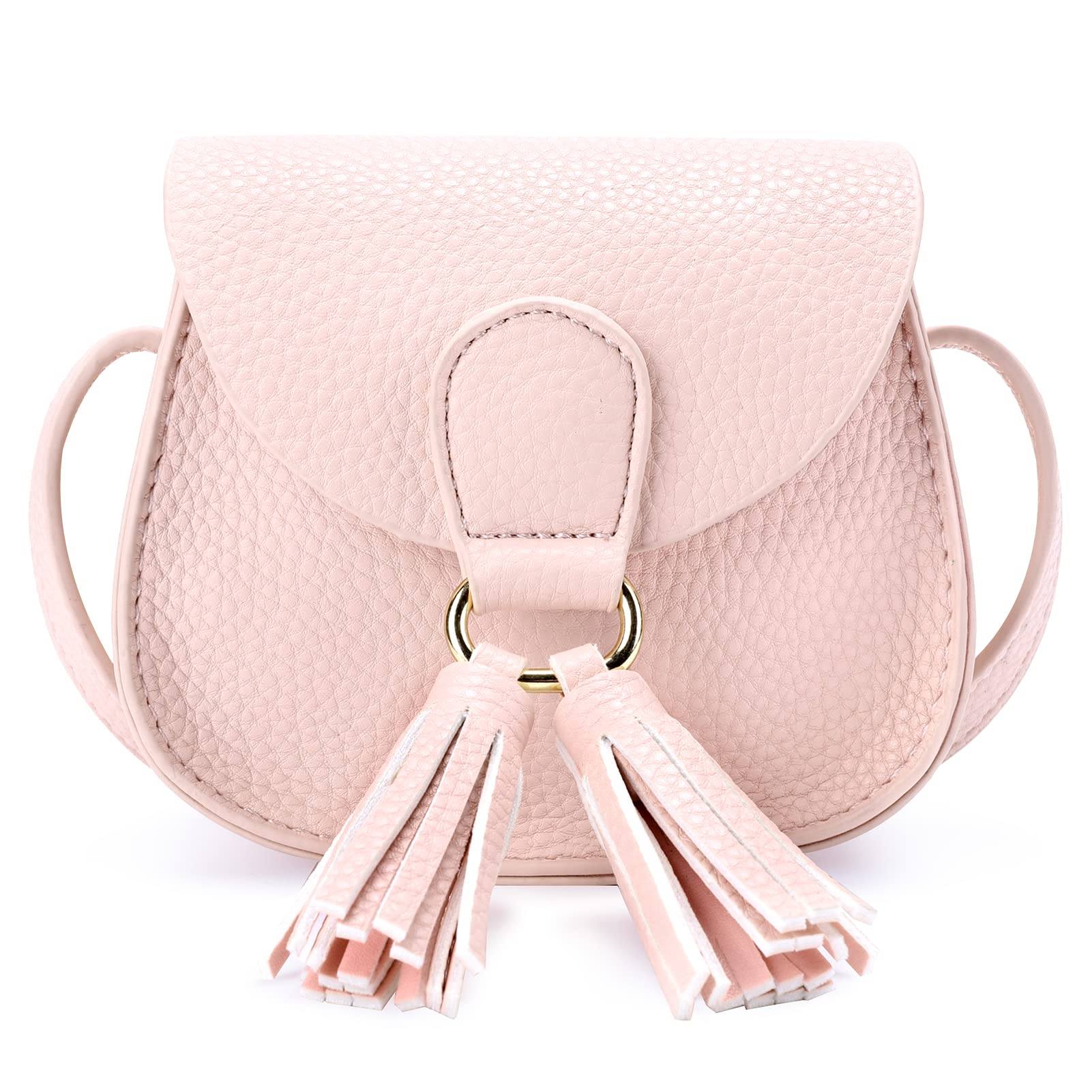 Tassel Mini bag Crossbody Bag Mibasies Medium Lambskin Pink 