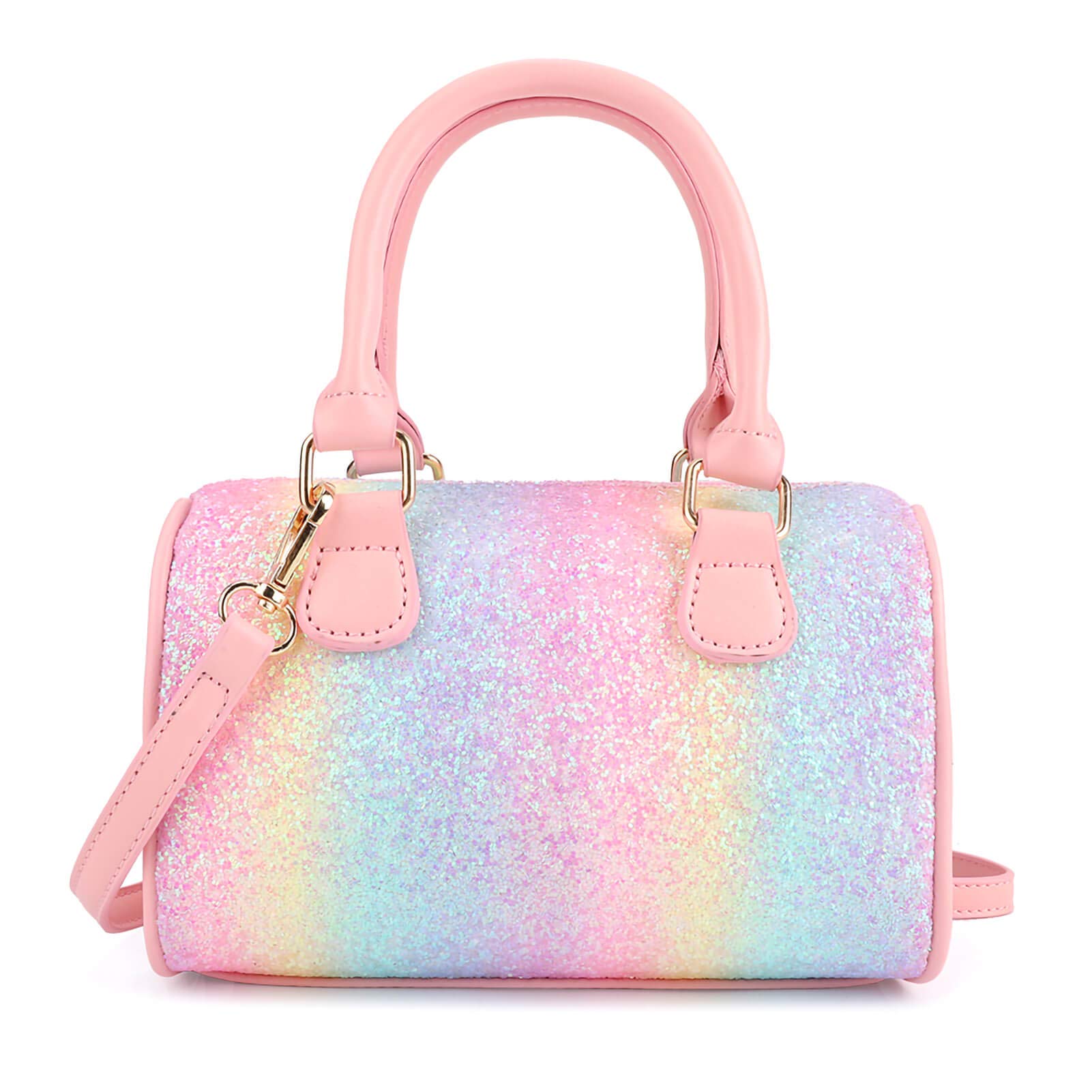 So Grown-Up Handbag Mibasies Pink Blue Rainbow 
