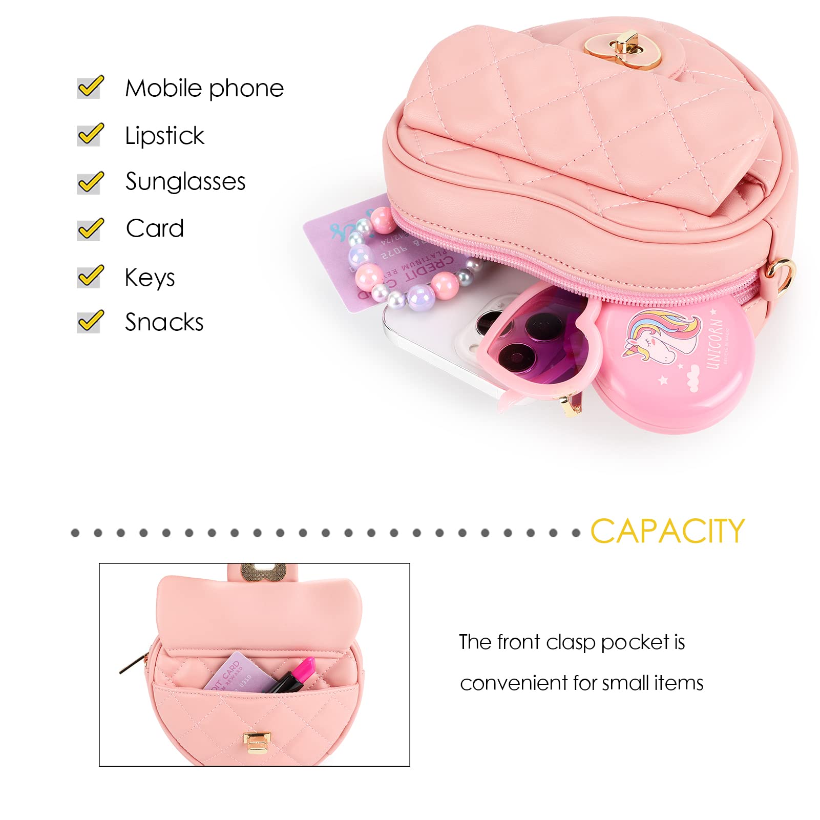 Shop GENERIC Kids Small Beautiful Purse Bag, Model02 | Dragonmart United  Arab Emirates
