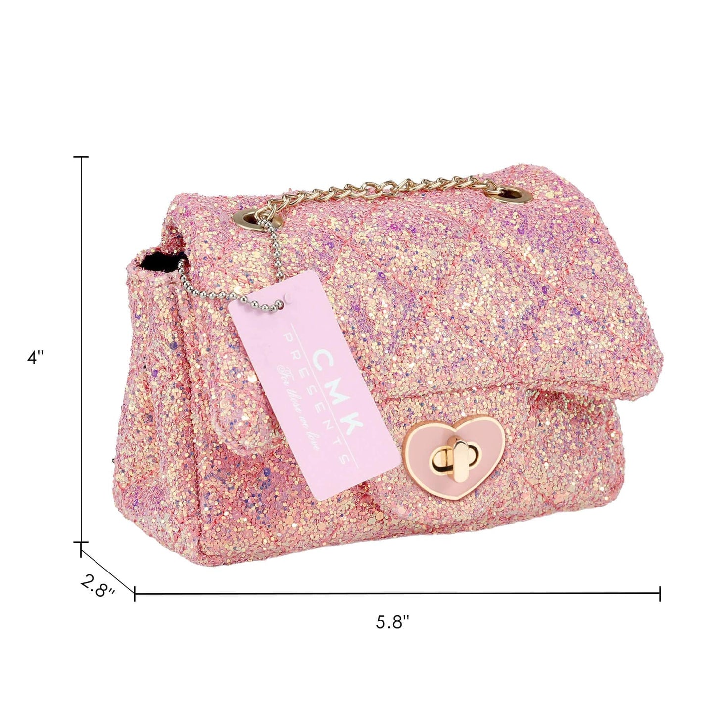 Rita-Glitter Mini Purse Crossbody Bag Mibasies 