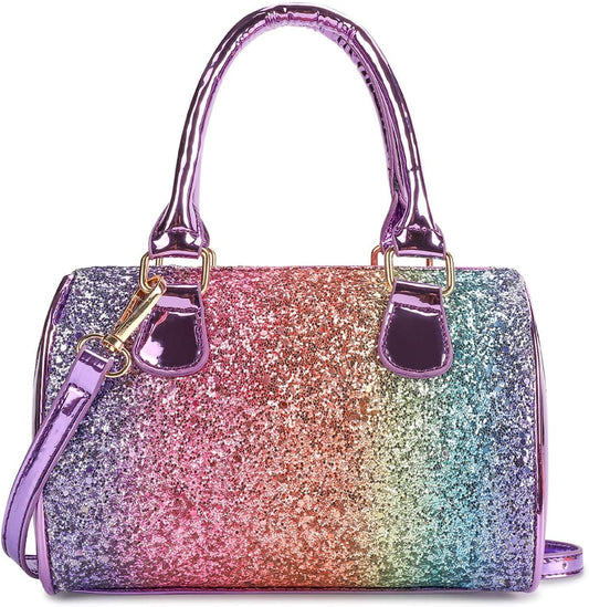 So Grown-Up Handbag Mibasies Glitter Purple 
