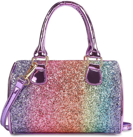 So Grown-Up Handbag Mibasies Glitter Purple
