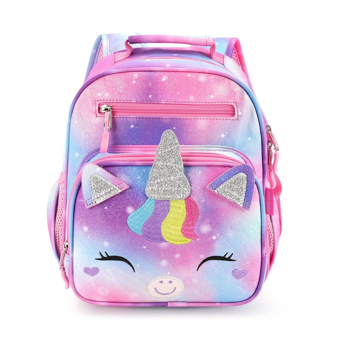Colorful Unicorn schoolbag Mibasies 9L Unicorn Bangs 