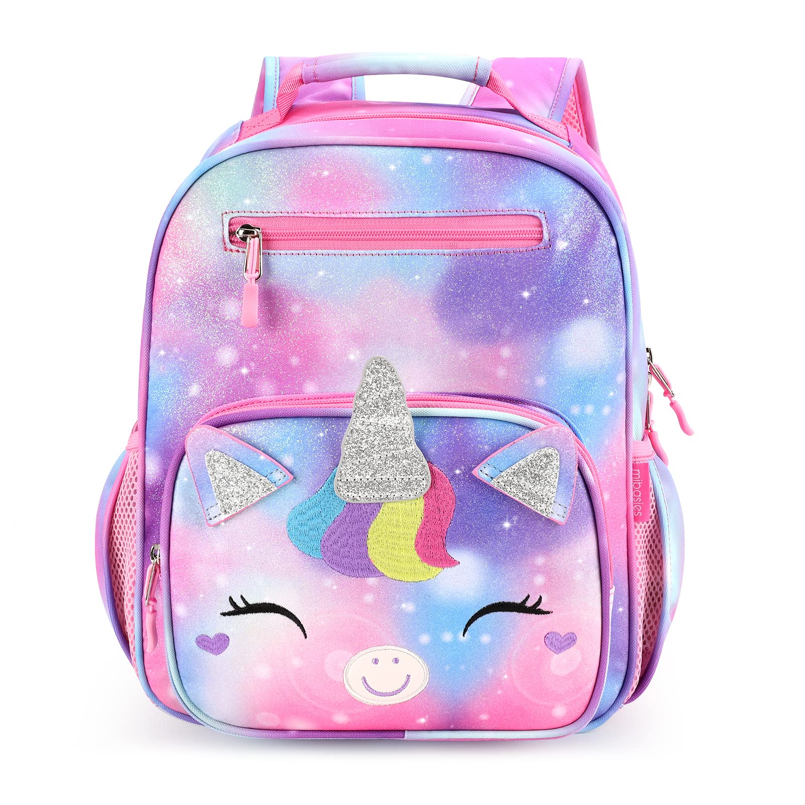 Colorful Unicorn schoolbag Mibasies 14L Unicorn Bangs 