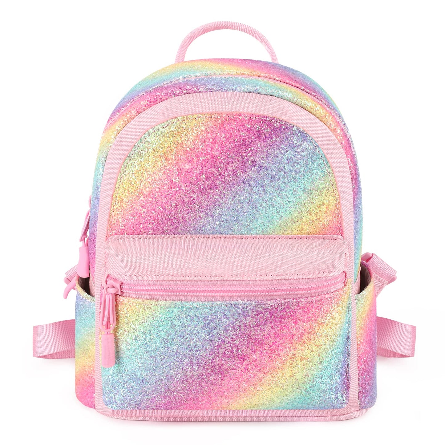 Glitter Rainbow Mini Backpack Backpack Mibasies Pink Blue 