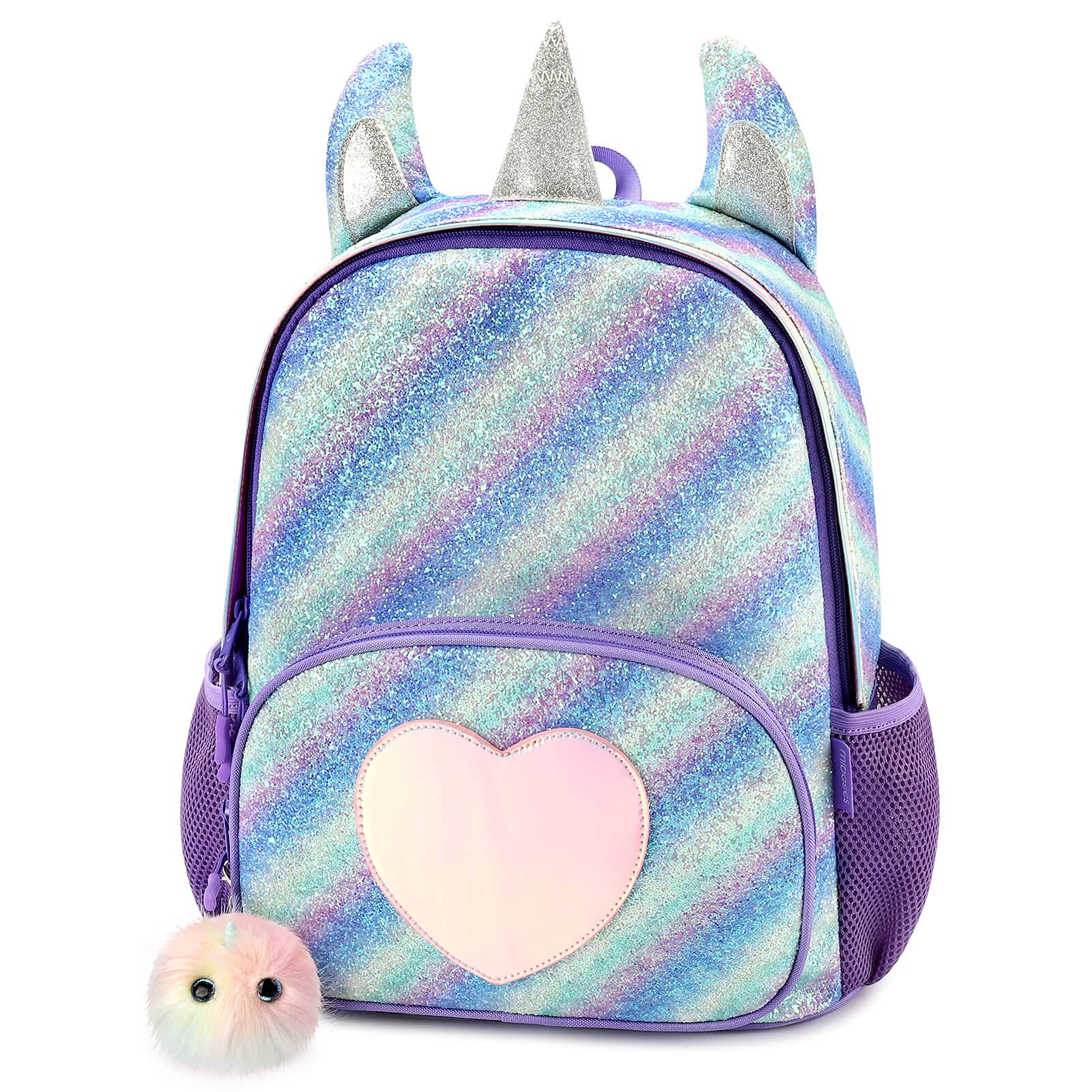 Shining Unicorn schoolbag Mibasies Blue Purple 