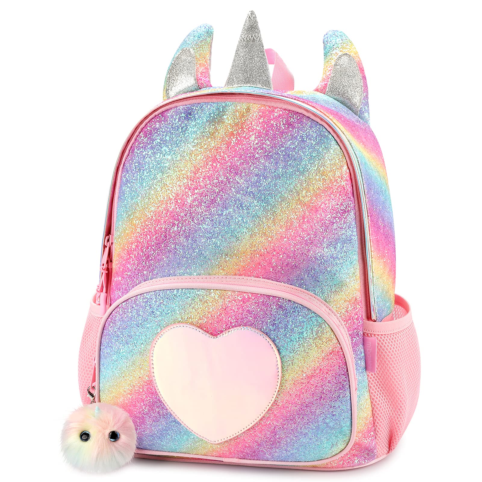 Shining Unicorn schoolbag Mibasies Pink Blue 