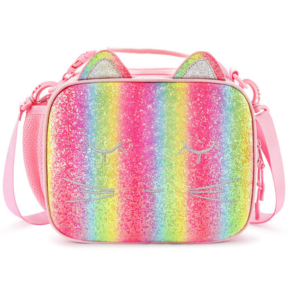 Liam-Lunch Bag lunchbox mibasies Chunky Pink Rainbow 1 