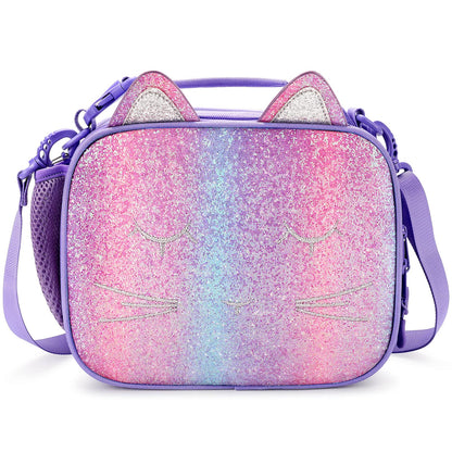Liam-Lunch Bag lunchbox mibasies Purple Rainbow 1 