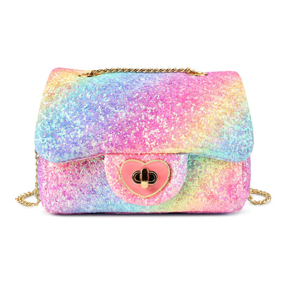 Rita-Glitter Mini Purse Crossbody Bag Mibasies Rainbow2 