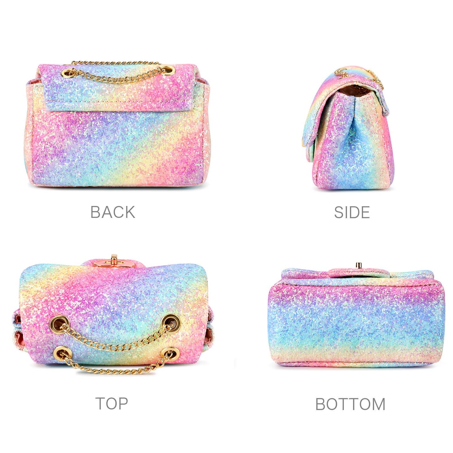 Rita-Glitter Mini Purse Crossbody Bag Mibasies 