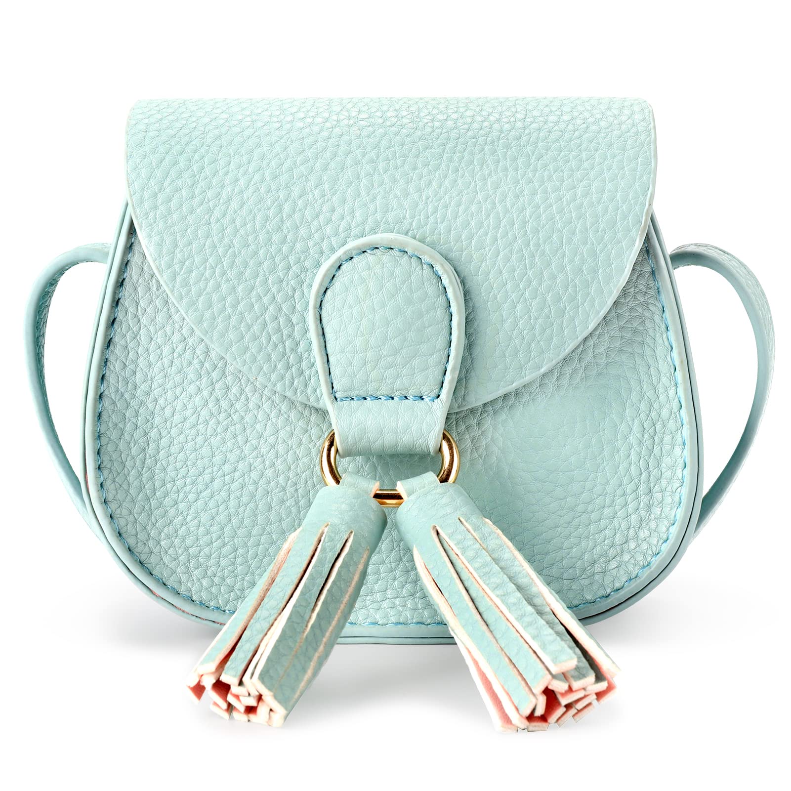 Tassel Mini bag Crossbody Bag Mibasies Medium Blue1 