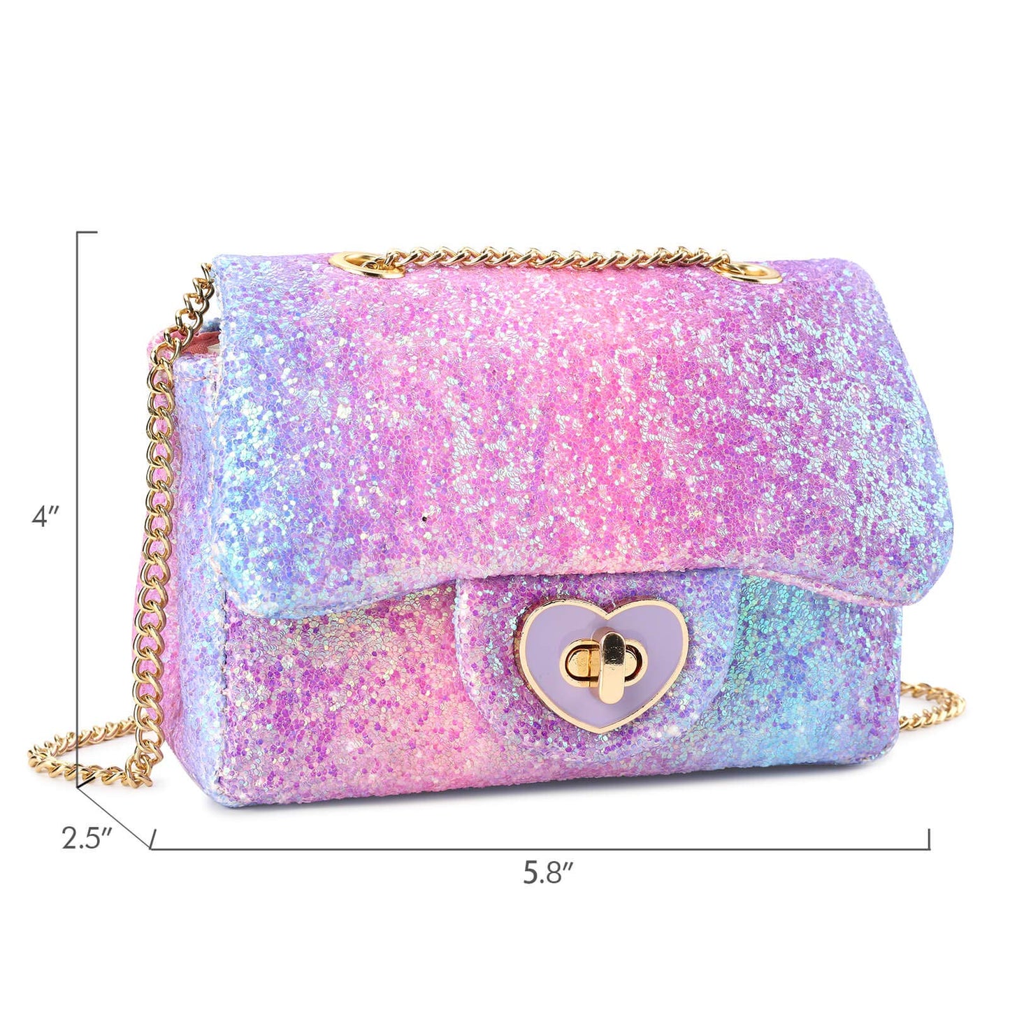 Rita-Glitter Mini Purse Crossbody Bag Mibasies 