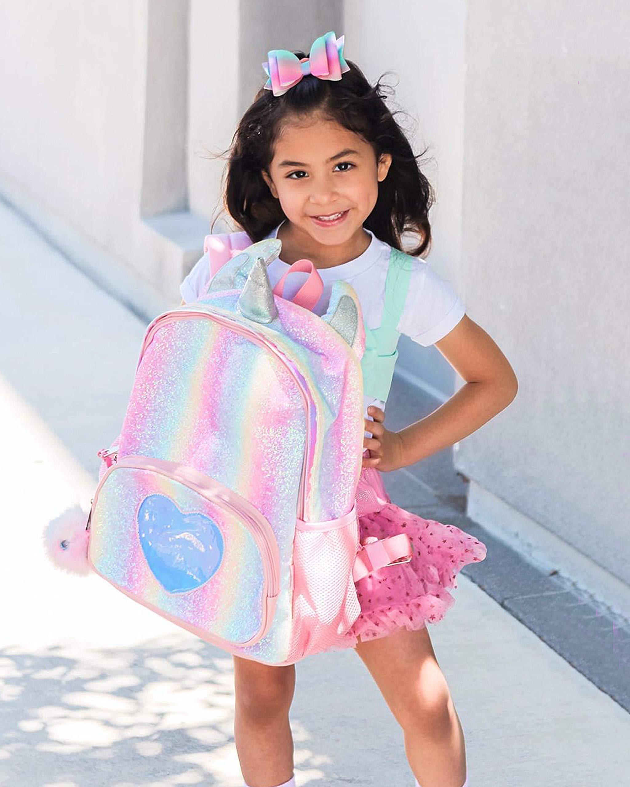 Unicorn kids backpack hot sale