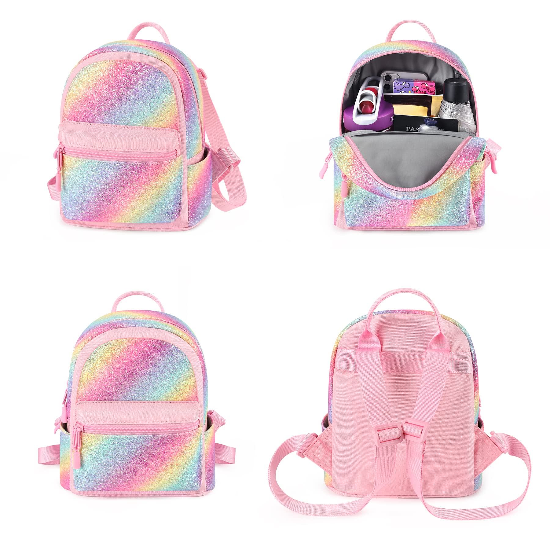 Glitter Rainbow Mini Backpack