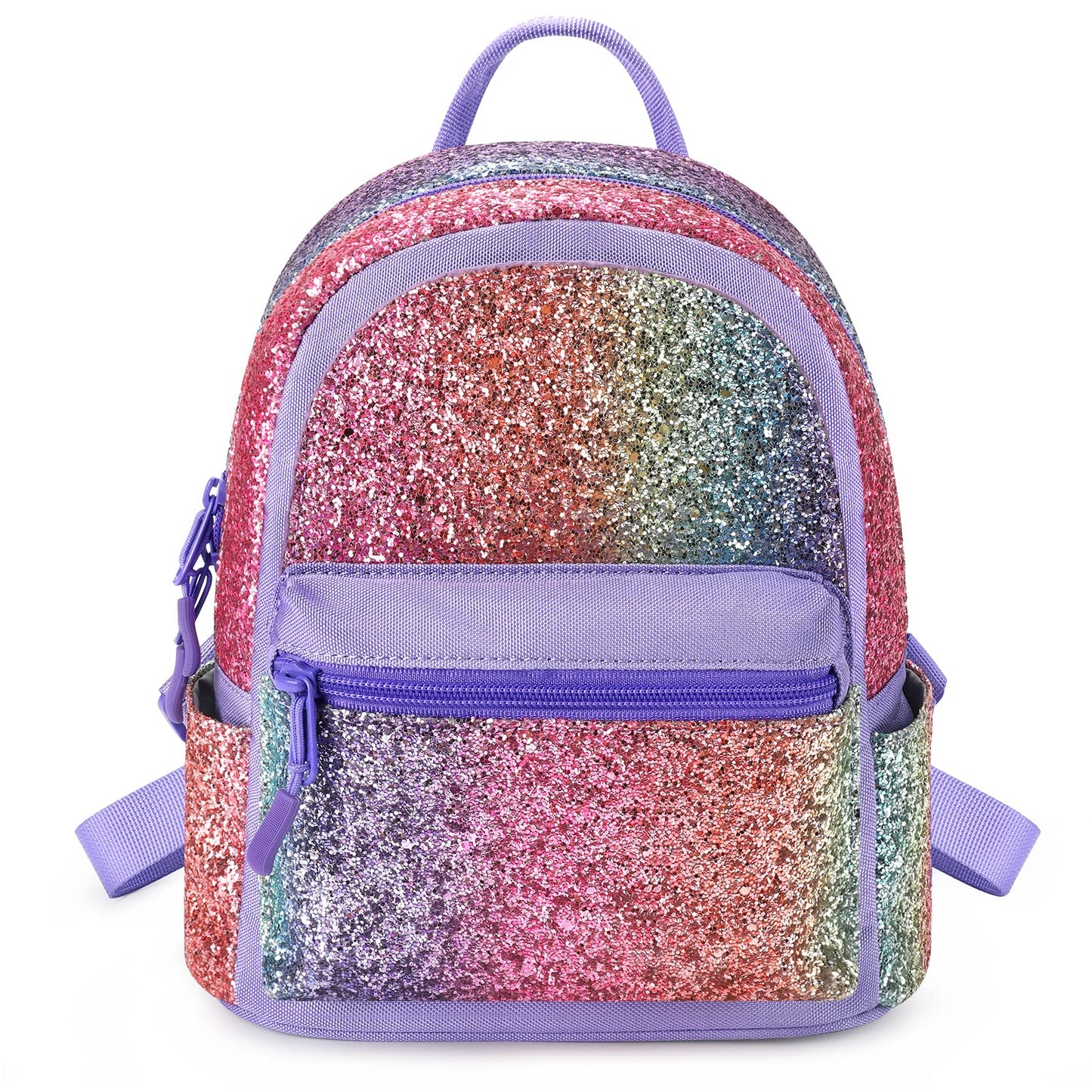 Glitter Rainbow Mini Backpack Backpack Mibasies Rainbow 